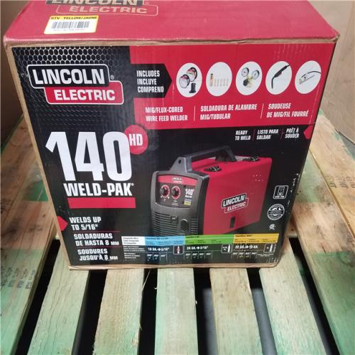 CALIFORNIA AS-IS LINCOLN ELECTRIC 180 WELD PAK