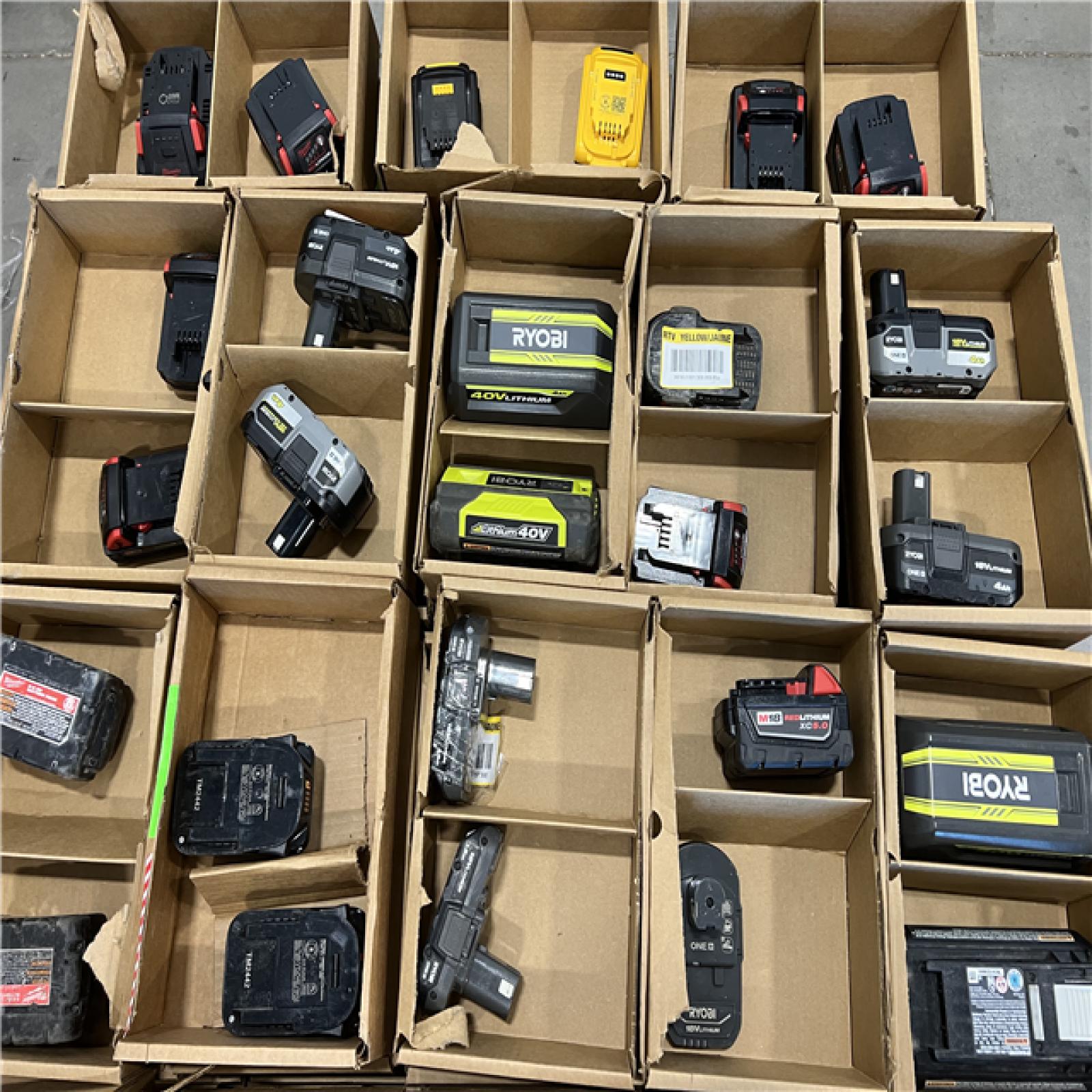DALLAS LOCATION-  AS-IS BATTERY PALLET