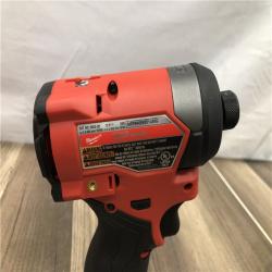 AS-IS Milwaukee FUEL 12-Volt Lithium-Ion Brushless Cordless Hammer Drill and Impact Driver Combo Kit