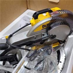 NEW! DEWALT 15 Amp Corded 12 in. Single Bevel Compound Miter Saw