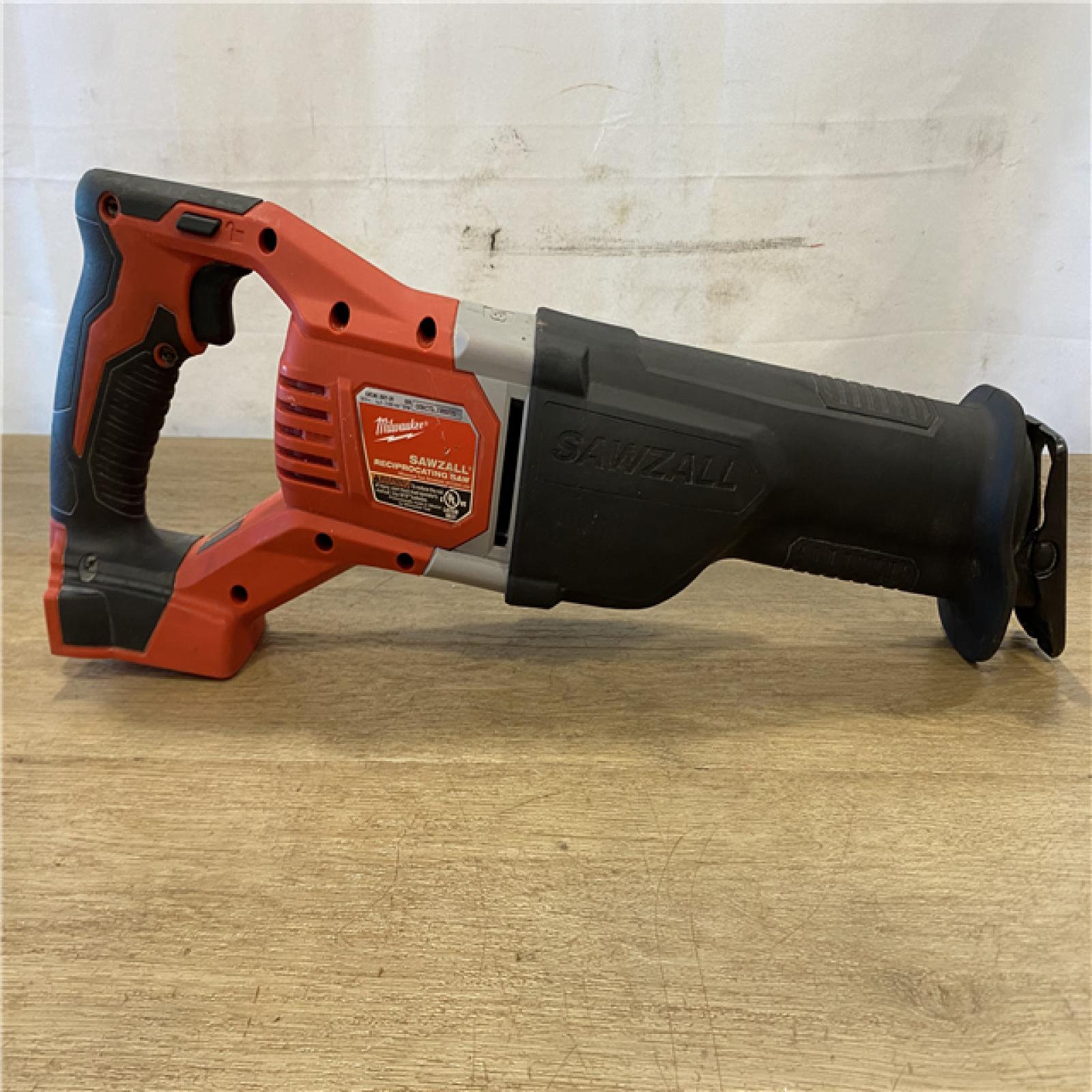 AS-IS Milwaukee 18V Lithium-Ion Cordless SAWZALL Reciprocating Saw (Tool-Only)