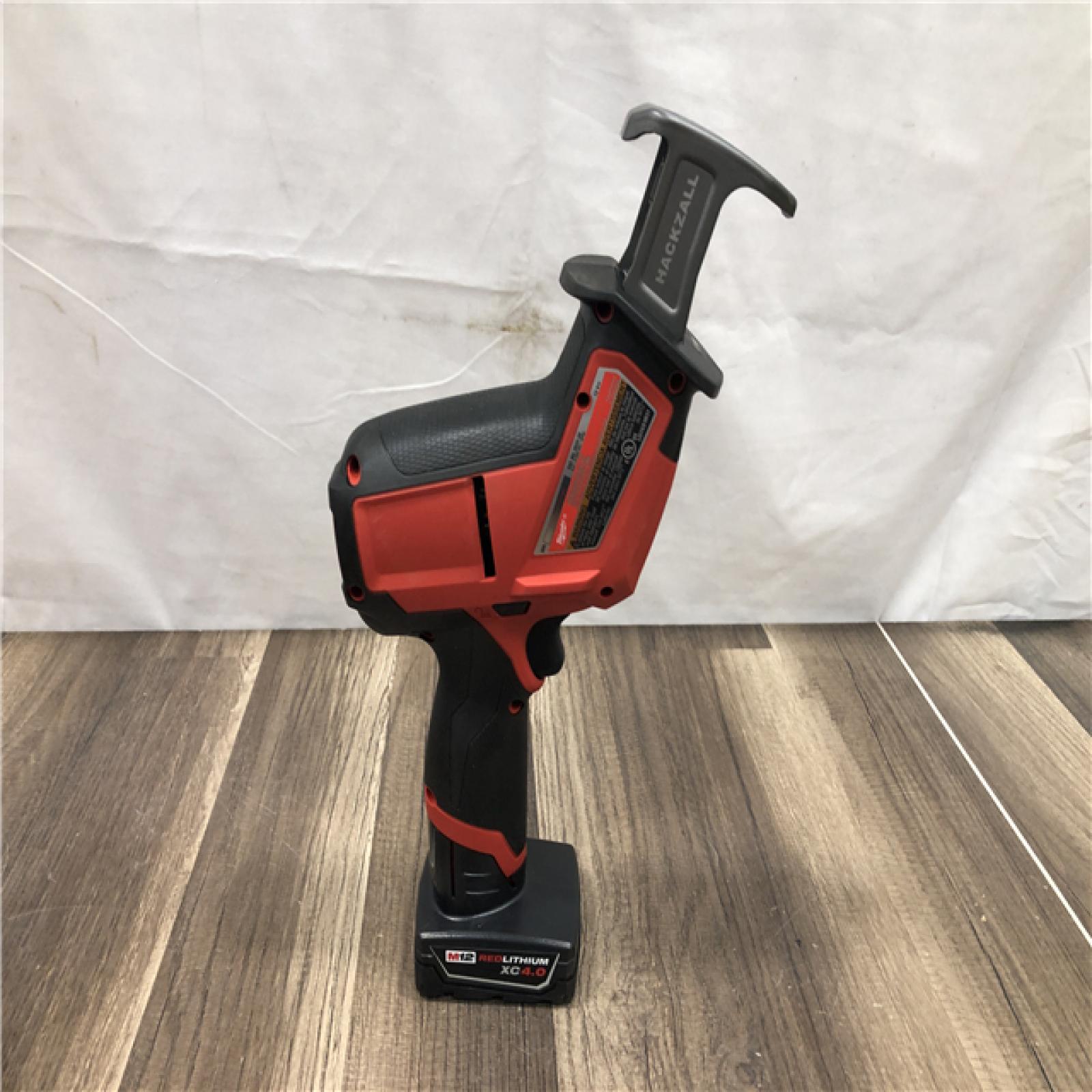 AS-IS Milwaukee  FUEL 12V Lithium-Ion Brushless Cordless HACKZALL Reciprocating Saw Kit