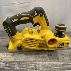 AS-IS DEWALT 20V MAX XR Cordless Brushless 3-1/4 in. Planer (Tool Only)