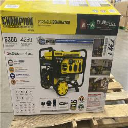 Dallas Location - As-Is Champion Power Equipment 5300/4250-Watt Portable Generator
