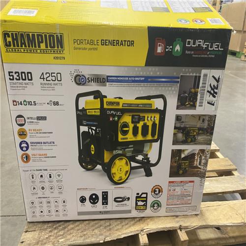 Dallas Location - As-Is Champion Power Equipment 5300/4250-Watt Portable Generator