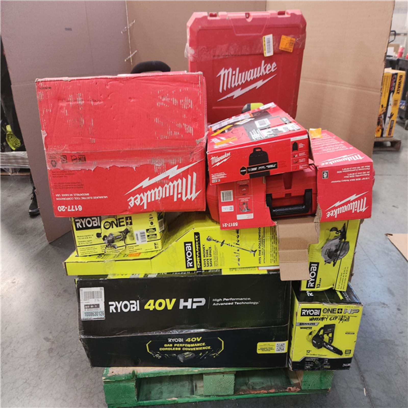 CALIFORNIA AS-IS TOOL PALLET