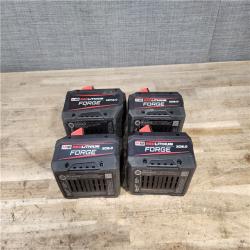 HOUSTON LOCATION - AS-IS MILWAUKEE FORGE BATTERY PACK QTY - 4