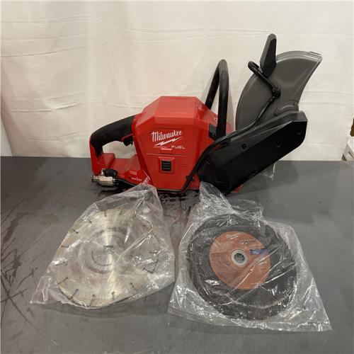 AS-IS - Milwaukee M18 FUEL ONE-KEY 18V Lithium-Ion Brushless Cordless 9 in. Cut Off Saw