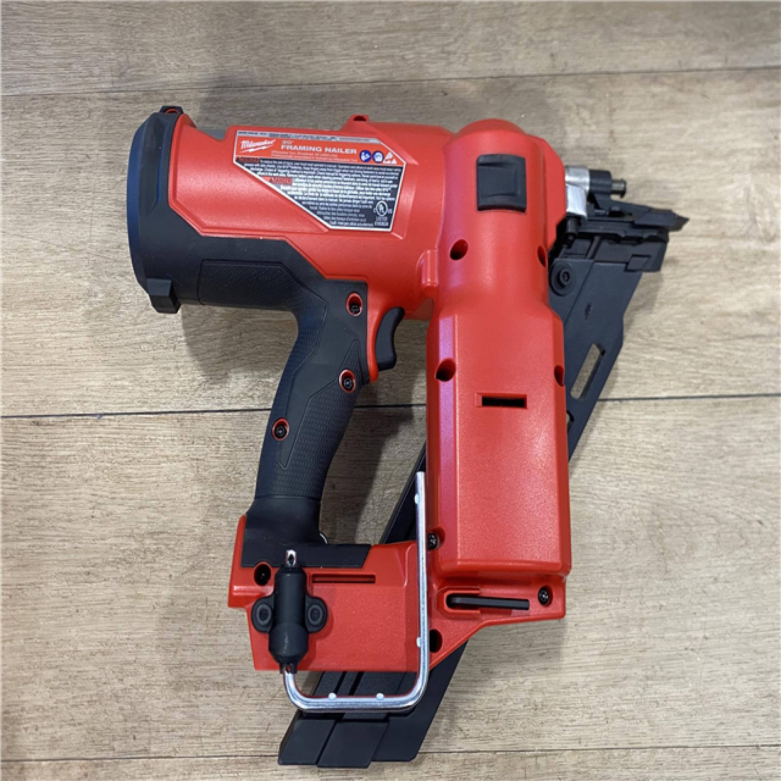 AS-IS Milwaukee FUEL 3-1/2 in. 18-Volt 30-Degree Lithium-Ion Brushless Cordless Framing Nailer (Tool-Only)