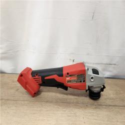 AS-IS- Milwaukee 18V Lithium-Ion Brushless Cordless 4-1/2 in./5 in. Grinder w/Paddle Switch (Tool-Only)