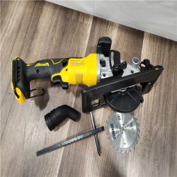 AS-IS DEWALT ATOMIC 20V MAX Cordless Brushless 4-1/2 in. Circular Saw (Tool Only)
