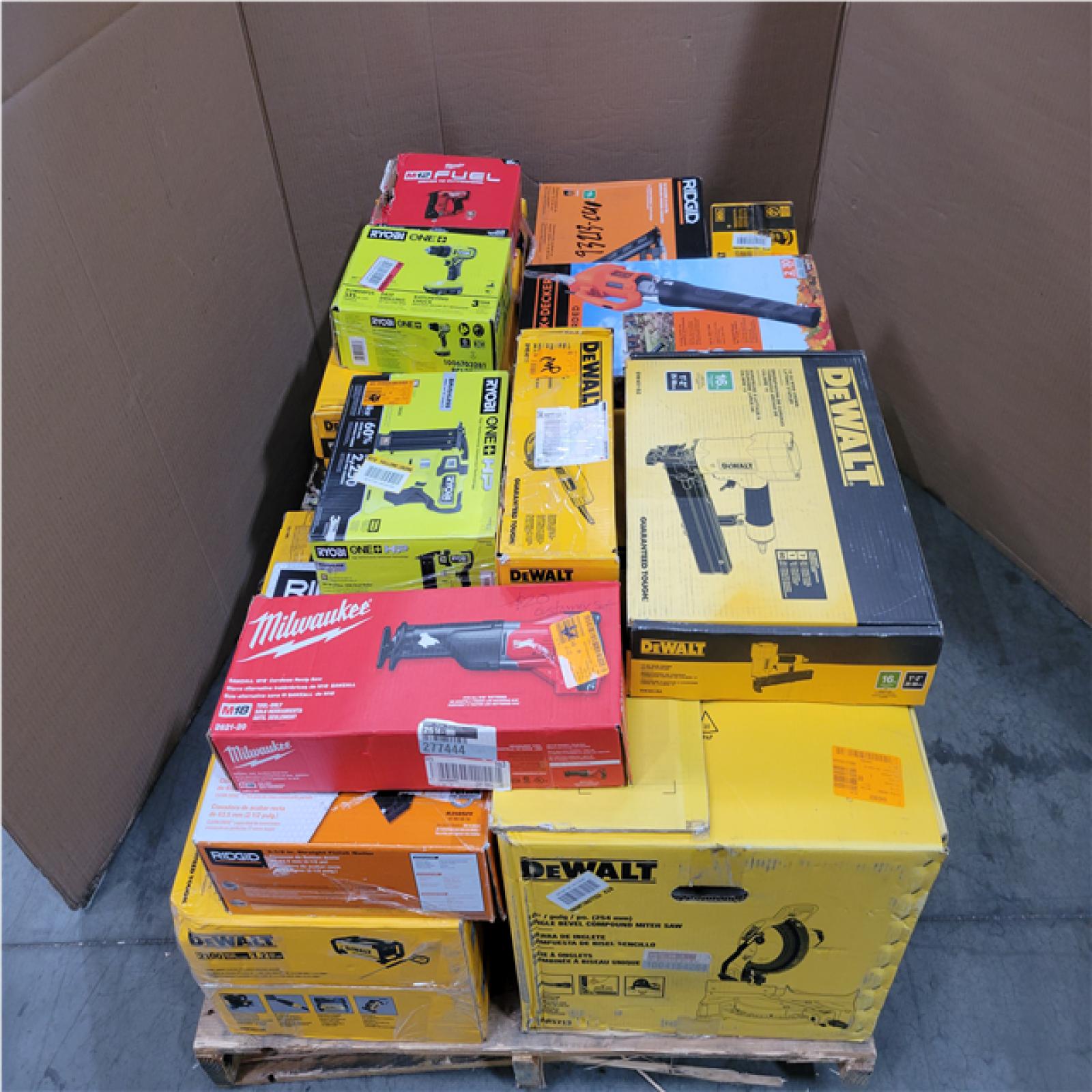 CALIFORNIA AS-IS TOOL PALLET