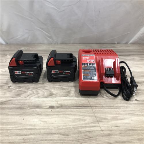 AS-IS Milwaukee 18-Volt Lithium-Ion XC Starter Kit