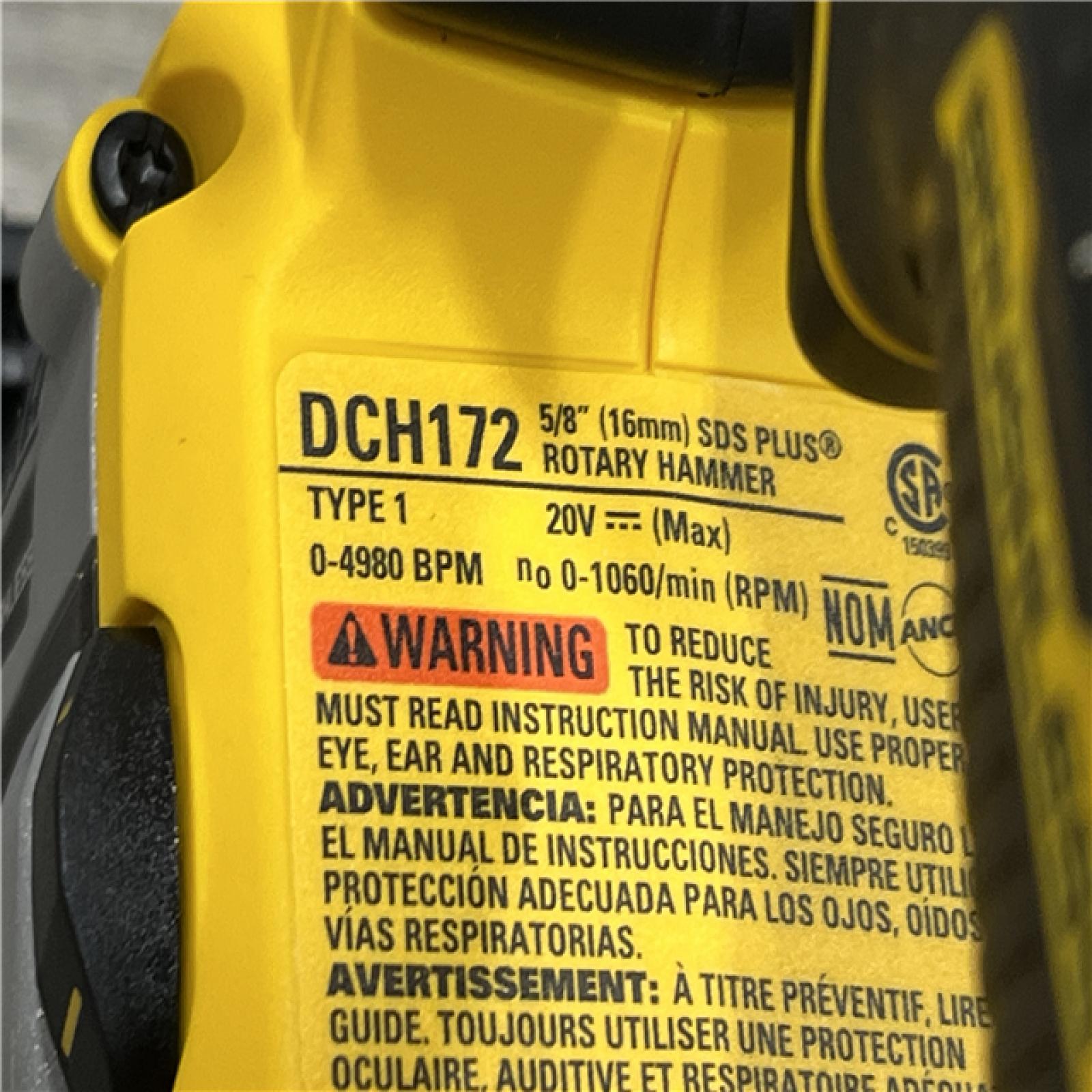 LIKE NEW - DEWALT ATOMIC 20V MAX Cordless Brushless Ultra-Compact 5/8 in. SDS Plus Hammer Drill (Tool Only)