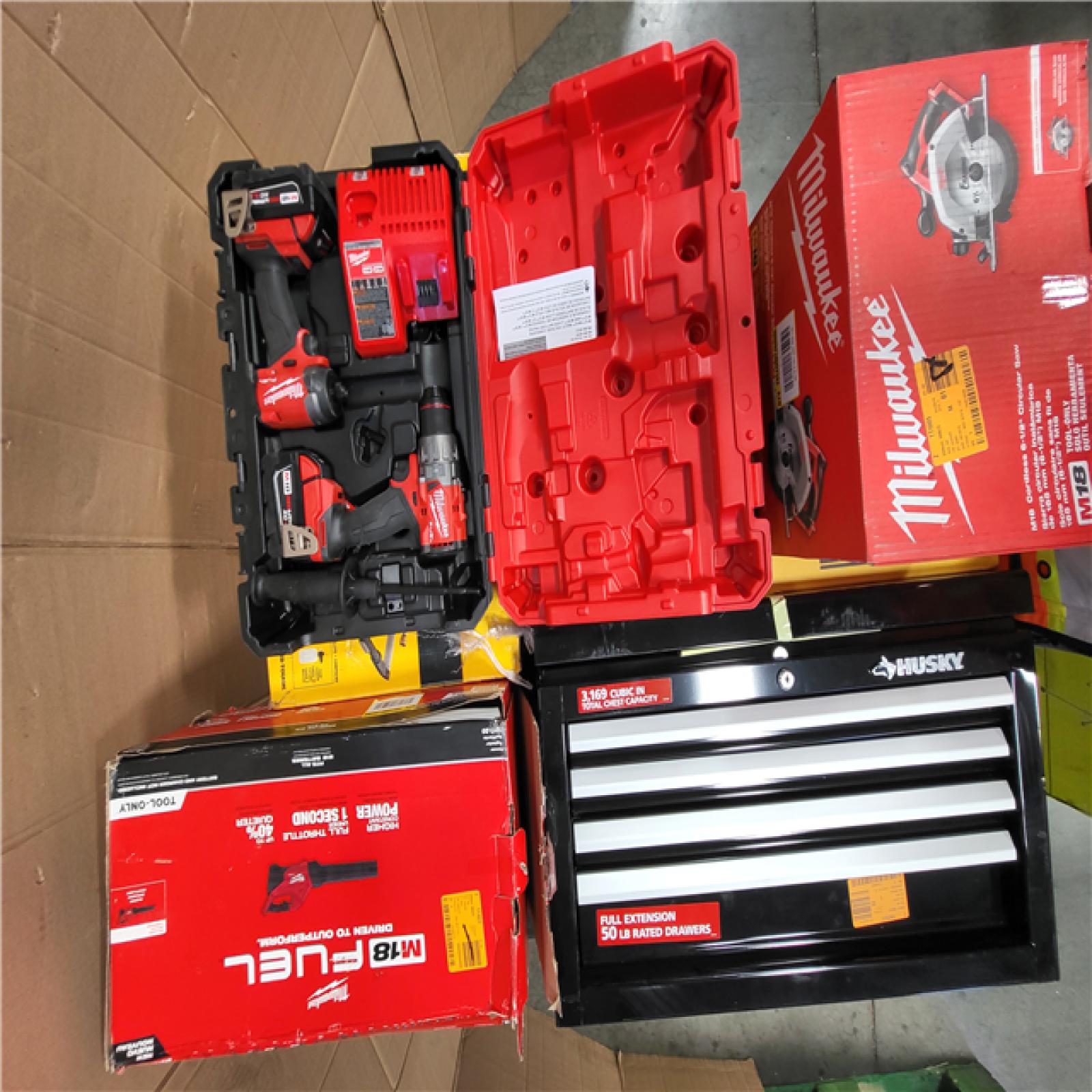 CALIFORNIA AS-IS TOOL PALLET