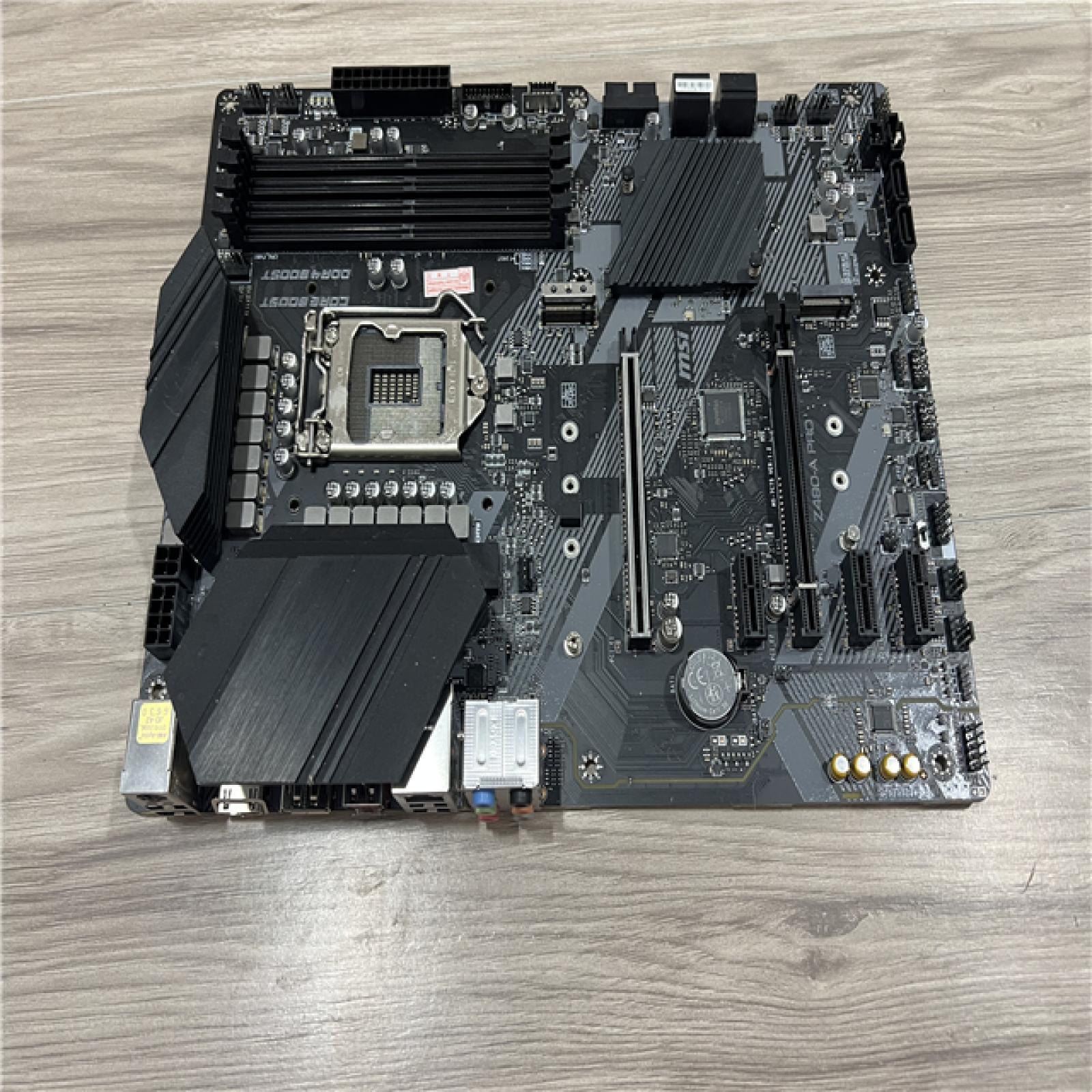AS-IS MSI Z490-A PRO Motherboard Intel Z490 LGA 1200 DDR4