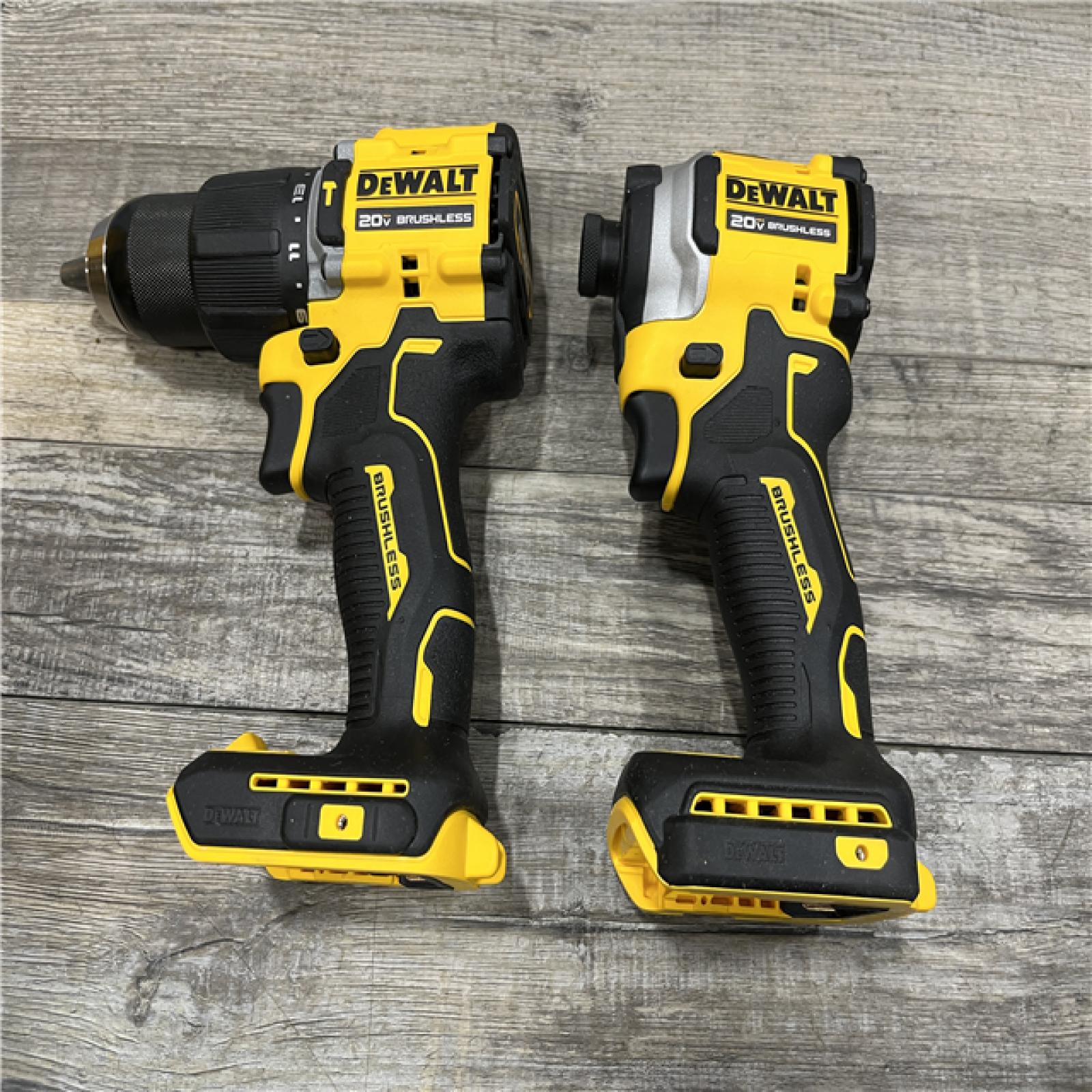 GOOD - DEWALT ATOMIC 20V MAX Lithium-Ion Cordless 2-Tool Combo Kit