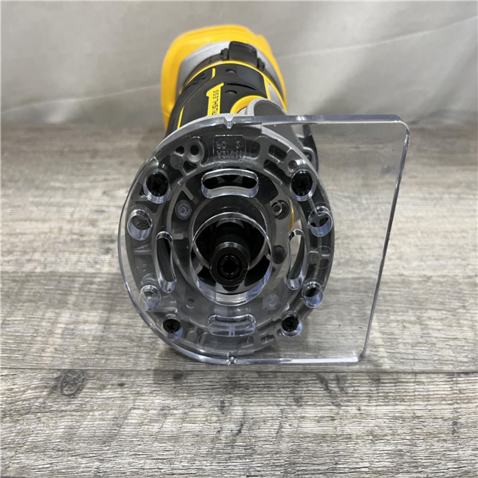AS-IS DEWALT 20V MAX XR Cordless Brushless Fixed Base Compact Router (Tool Only)