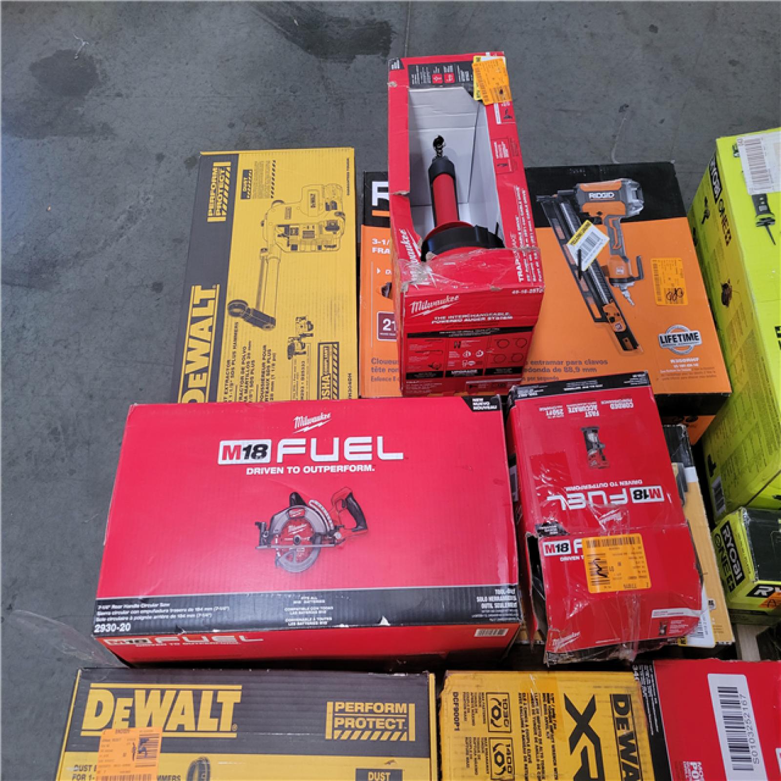 CALIFORNIA AS-IS TOOL PALLET