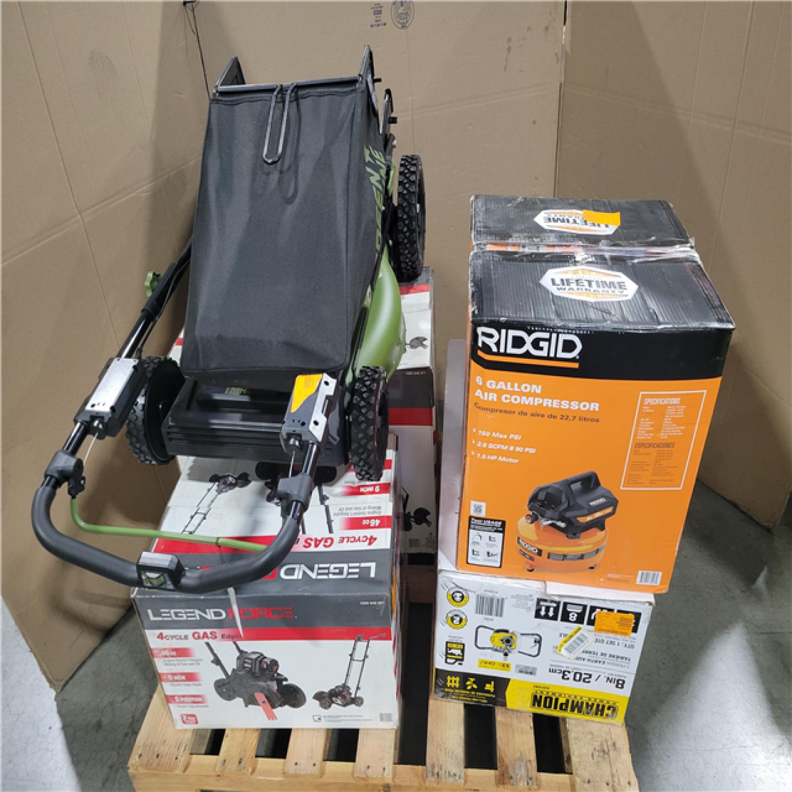CALIFORNIA AS-IS OUTDOOR POWER EQUIPMENT
