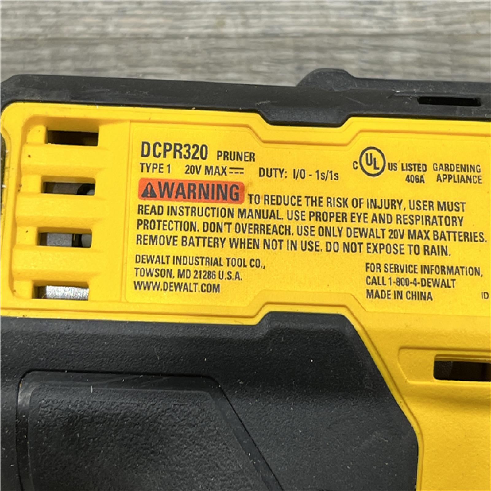 AS-IS DEWALT 20V MAX Cordless Pruner Kit