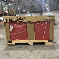 DALLAS LOCATION- AS-IS MILWAUKEE 52 in. W x 22.1 in. D 12-Drawer Mobile Workbench Cabinet w/ WoodTop