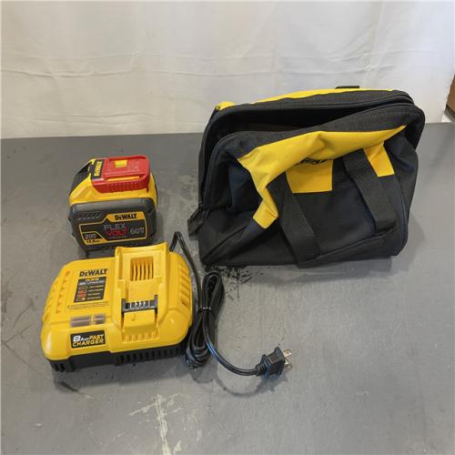 AS-IS - DeWalt FLEXVOLT 20V/60V MAX Lithium-Ion 12.0Ah Battery and Fan Cooled Fast Charger