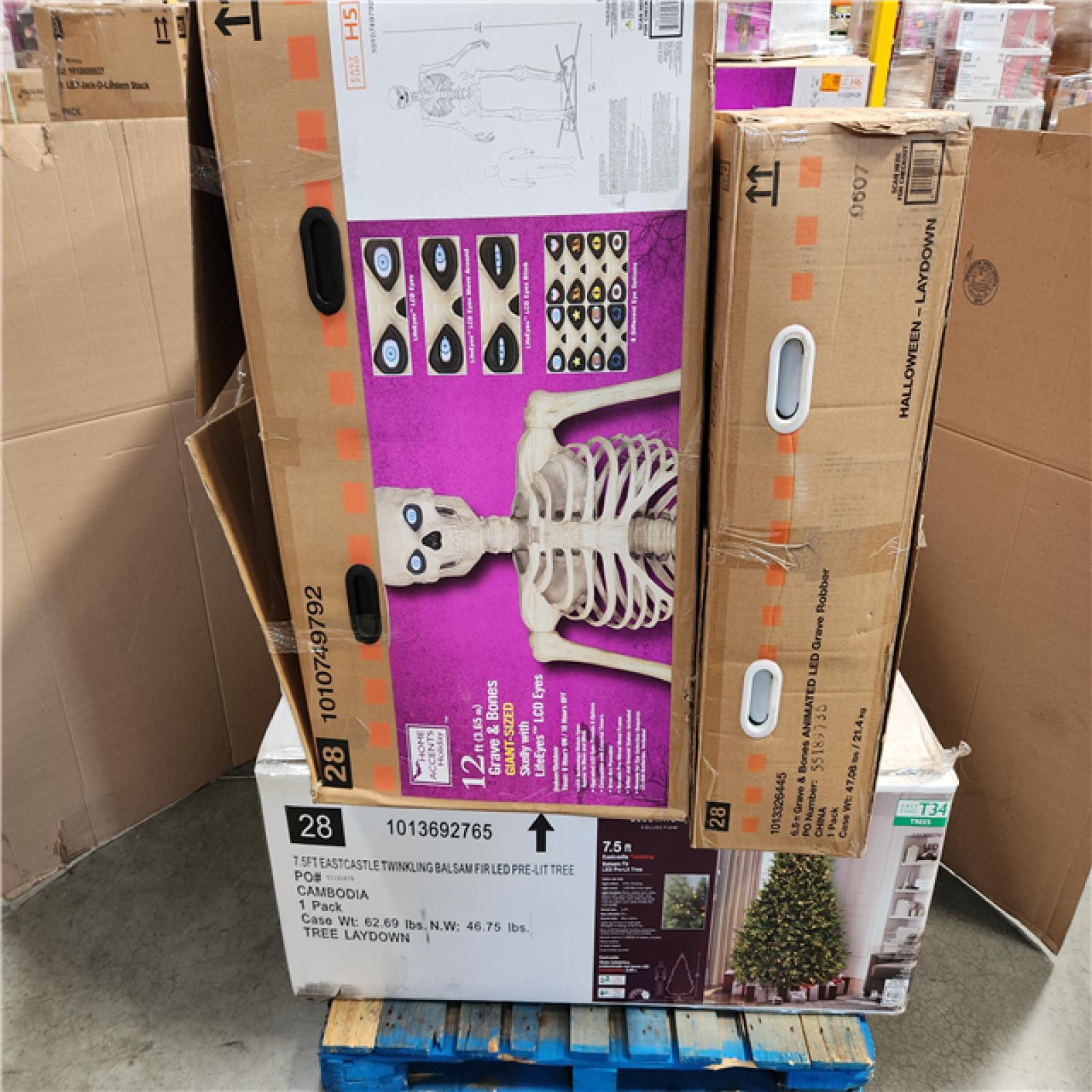 California AS-IS Holiday Pallet