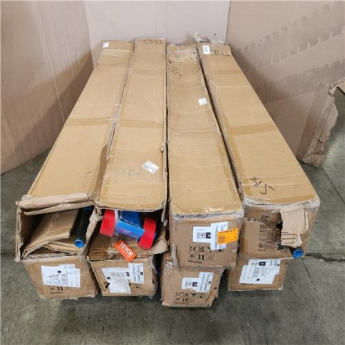 Phoenix NEW VEVOR Prylever Bar 60 in. Handle 8818 lbs. Weight Capacity Heavy Duty Pry Lever Bar with 4 in. Wheels, Blue Pallet (8-Boxes)