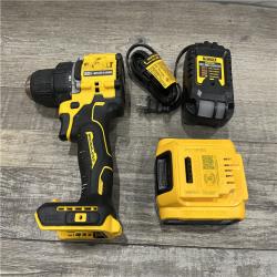 AS-IS DEWALT Atomic 20V Lithium-Ion Cordless Compact 1/2 in. Drill/Driver Kit