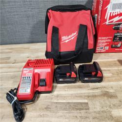HOUSTON LOCATION - AS-IS Milwaukee 18V Lithium-Ion Brushless Cordless Compact Drill/Impact Combo Kit