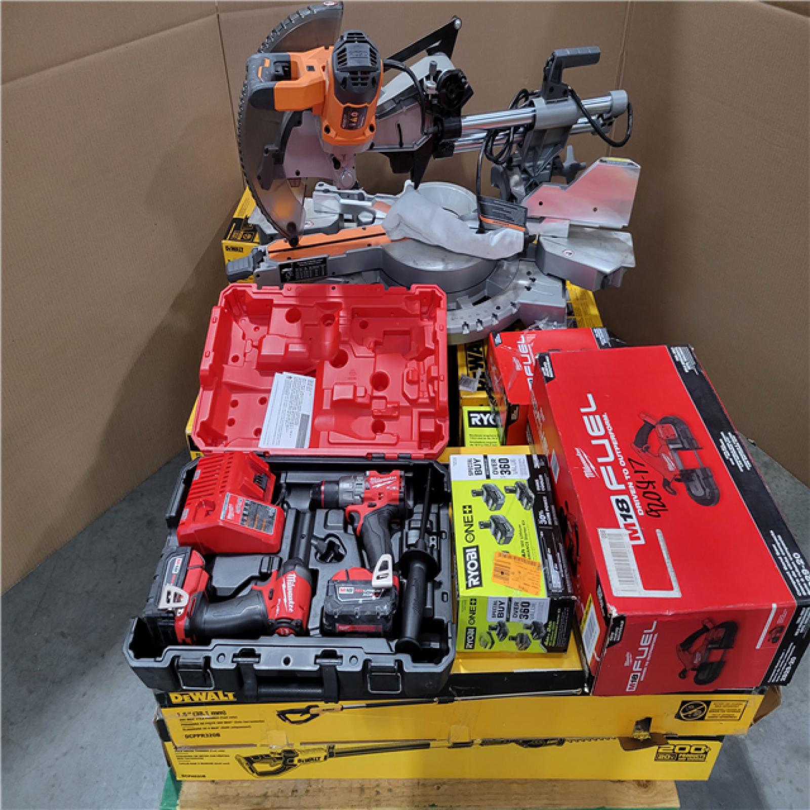 CALIFORNIA AS-IS TOOL PALLET