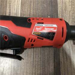 AS-IS Milwaukee 12V Lithium-Ion Cordless 3/8 in. Ratchet (Tool-Only)