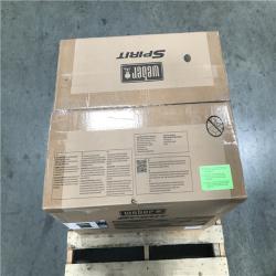 CALIFORNIA AS-IS WEBER SPIRIT BLACK OUTDOOR GAS GRILL E-315