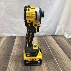 AS-IS DEWALT ATOMIC 20V MAX Lithium-Ion Cordless 1/4 in. Brushless Impact Driver Kit