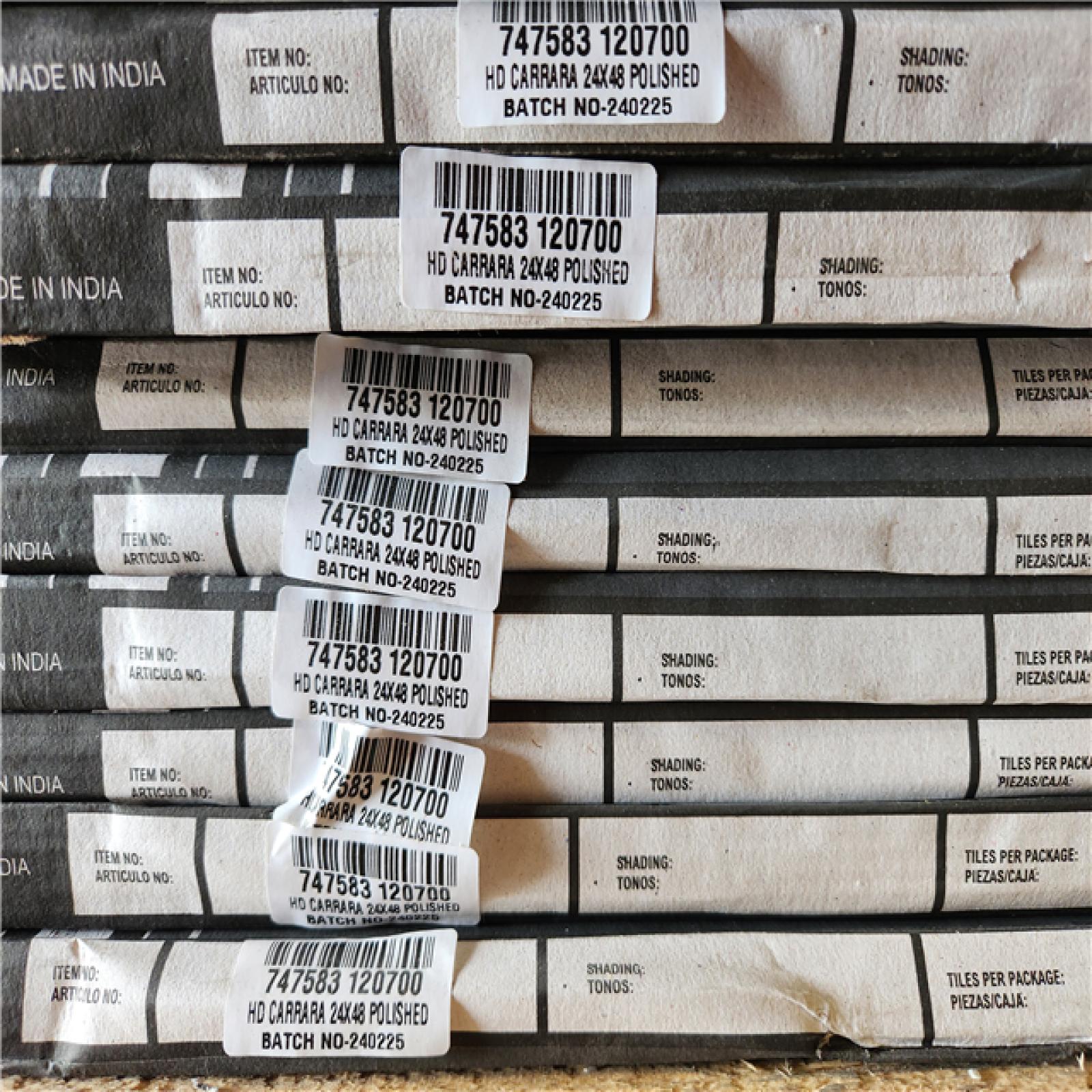 Phoenix Location Home Decorators Collection Carrara 24 in. x 48 in. Polished Porcelain Floor and Wall Tile (176 sq. ft. 11 Case)