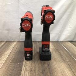AS-IS Milwaukee FUEL 12-Volt Lithium-Ion Brushless Cordless Hammer Drill and Impact Driver Combo Kit