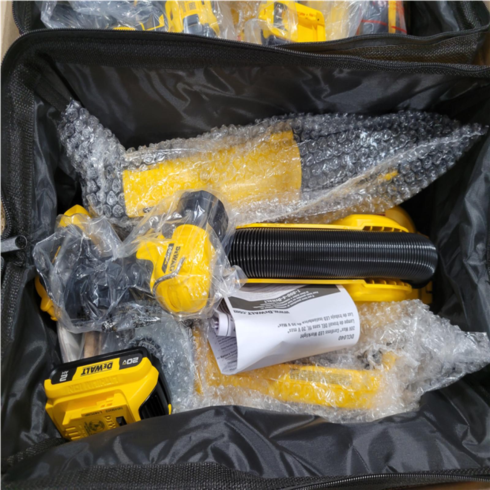CALIFORNIA AS-IS DEWALT 10-TOOL COMBO KIT
