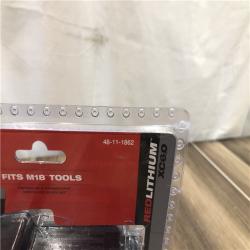 NEW- Milwaukee M18 18-Volt Lithium-Ion High Output 6.0Ah Battery Pack (2-Pack)
