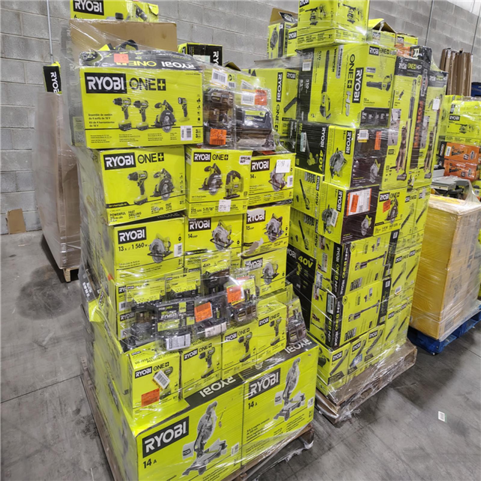 Pittston Location As-Is Power Tools Partial Truckload (13 Pallets) 0790-A