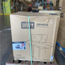 DALLAS LOCATION - Weber Genesis E-435 4-Burner Natural Gas Grill in Black with Side Burner