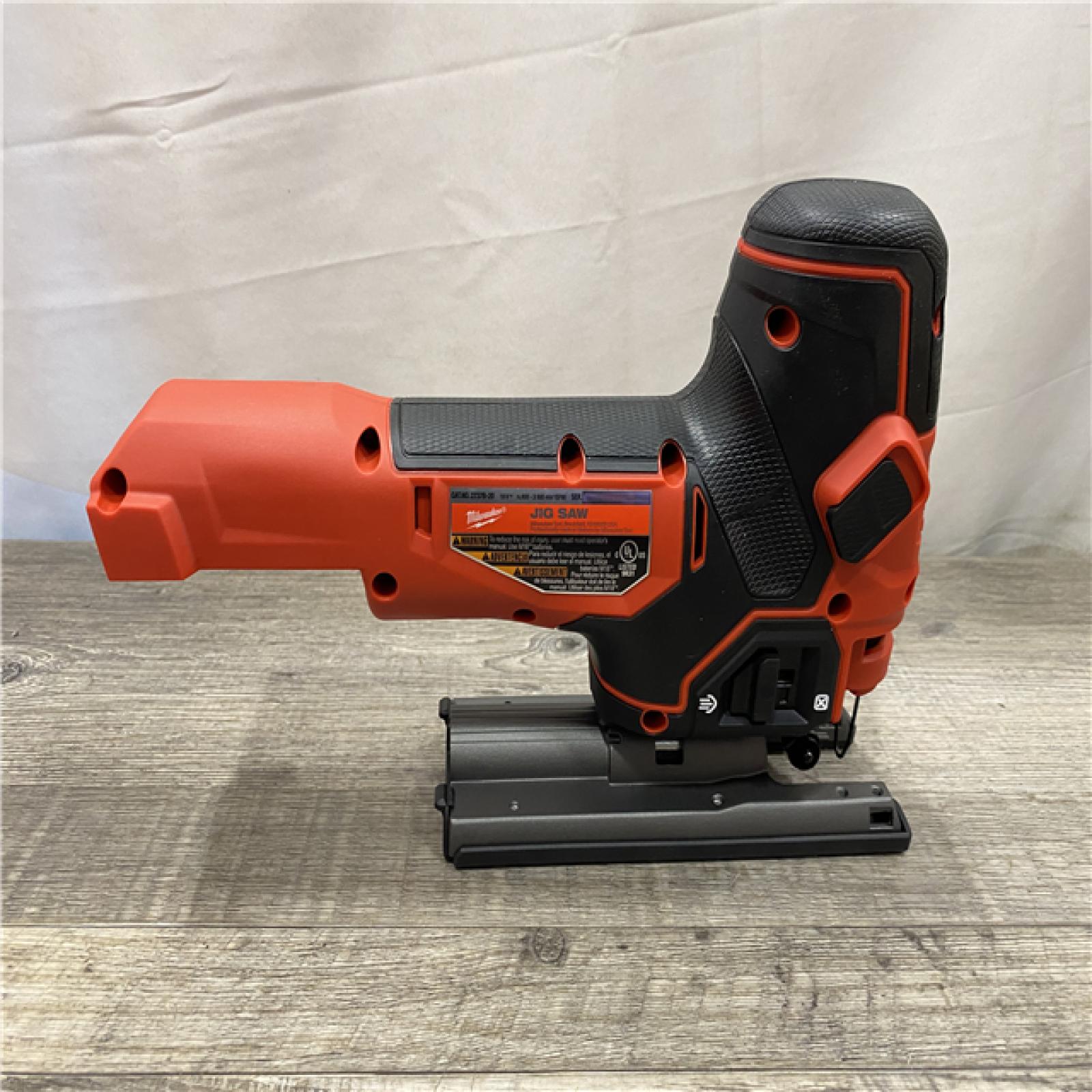 AS-IS Milwaukee FUEL 18V Lithium-Ion Brushless Cordless Barrel Grip Jig Saw (Tool Only)