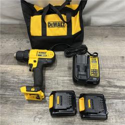 AS-IS DEWALT 20V MAX Cordless 1/2 in. Drill/Driver Kit