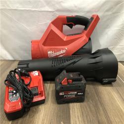 AS-IS Milwaukee FUEL 120 MPH 500 CFM 18V Brushless Cordless Battery Powered Leaf Blower Kit