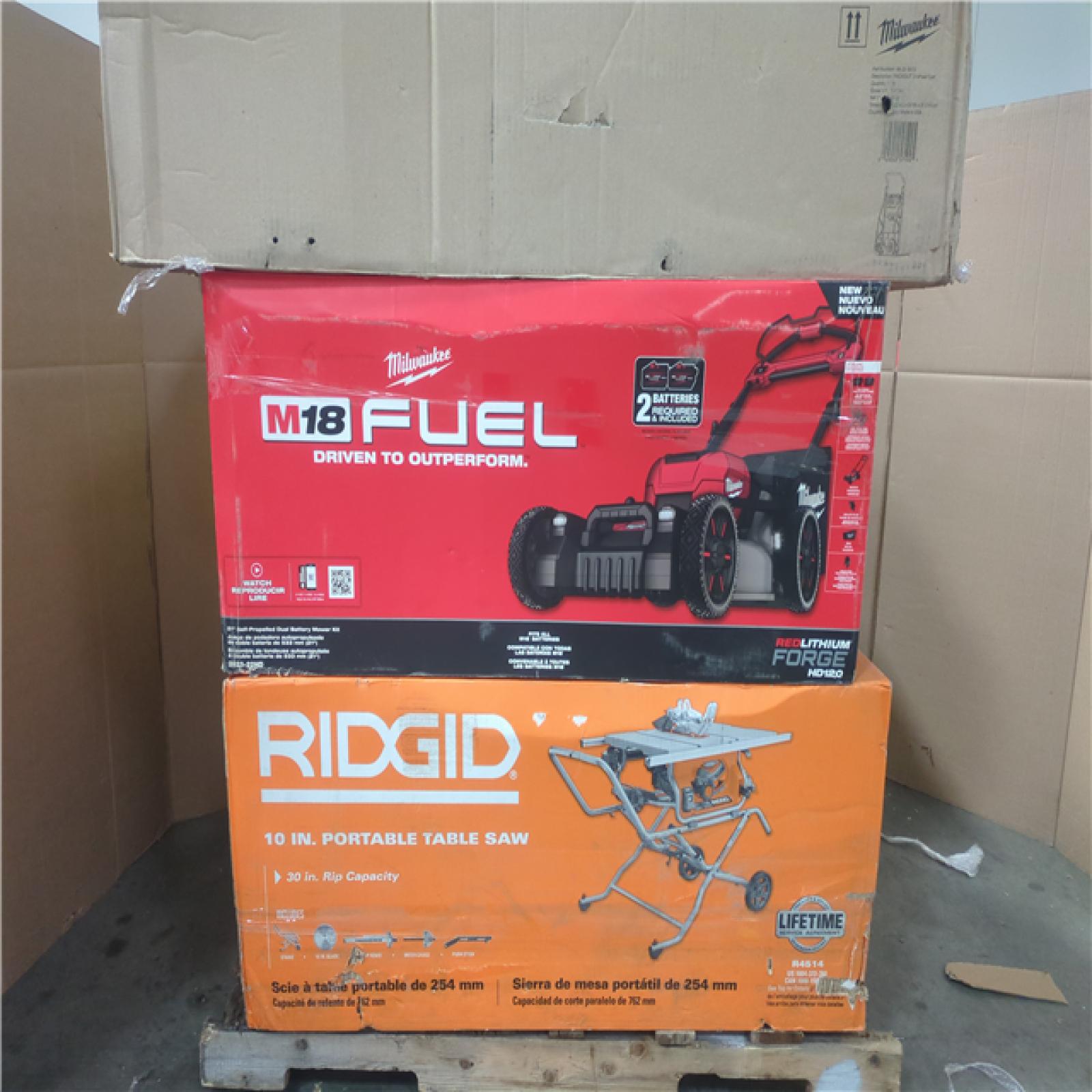 CALIFORNIA AS-IS TOOL PALLET