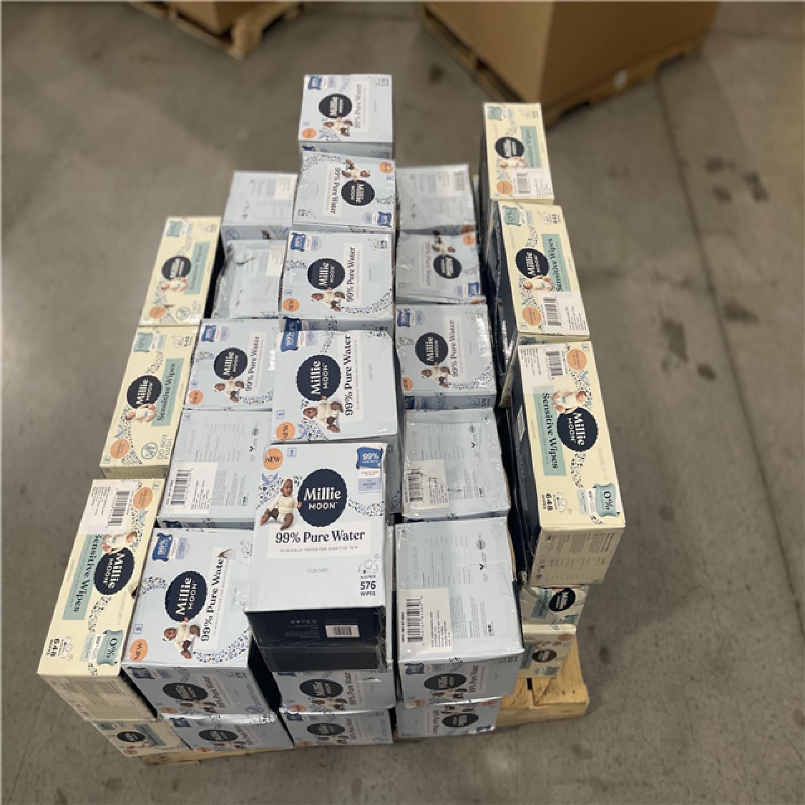 DALLAS LOCATION - BULLSEYE MIXED WIPES PALLET -(35 UNITS)