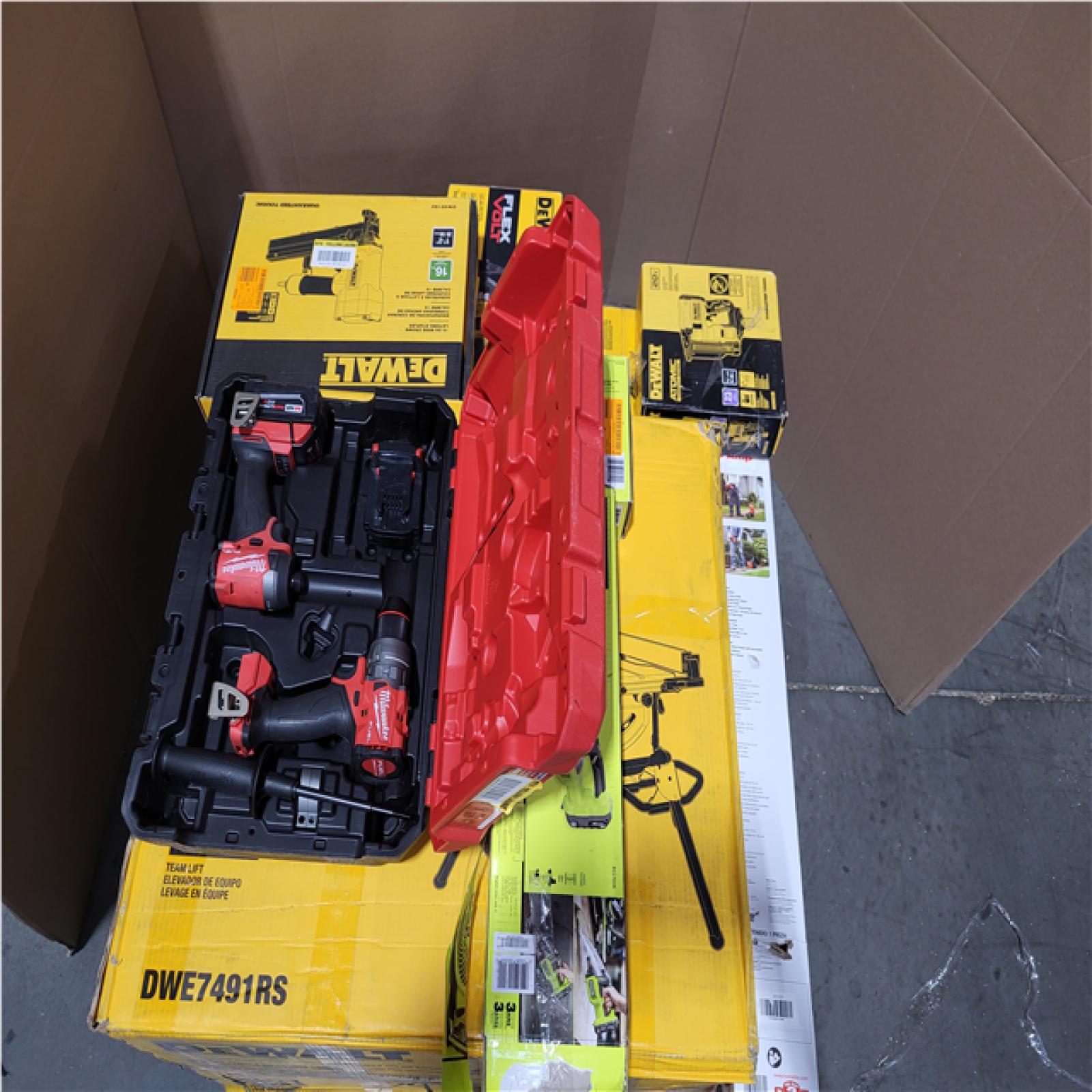 CALIFORNIA AS-IS TOOL PALLET