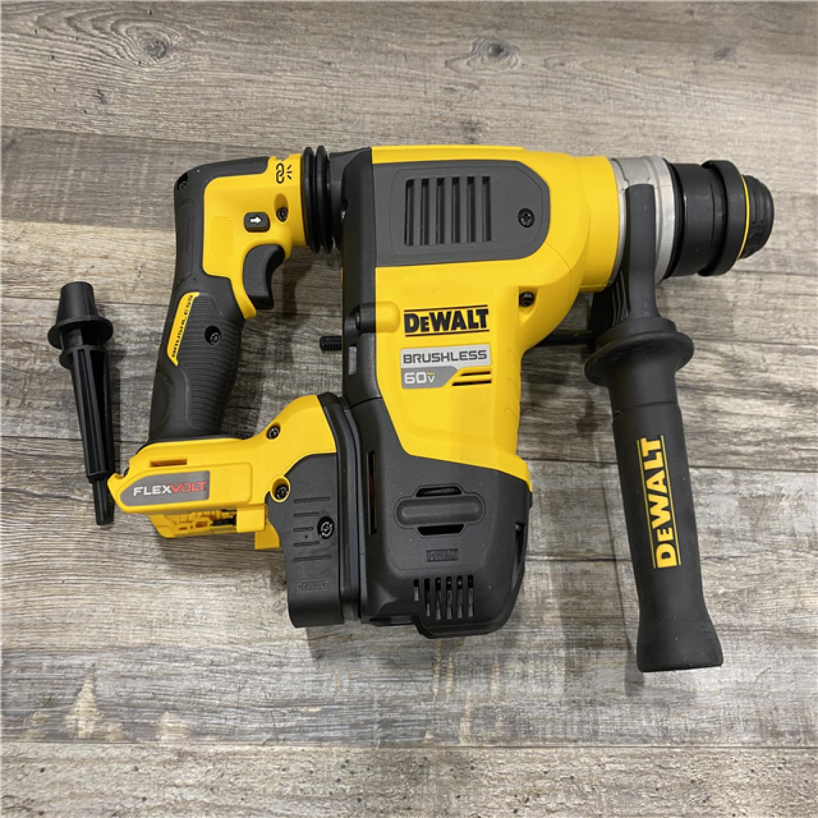 AS-IS DEWALT FLEXVOLT 60V MAX Cordless 1-1/4 in. SDS Plus Rotary Hammer (Tool Only)