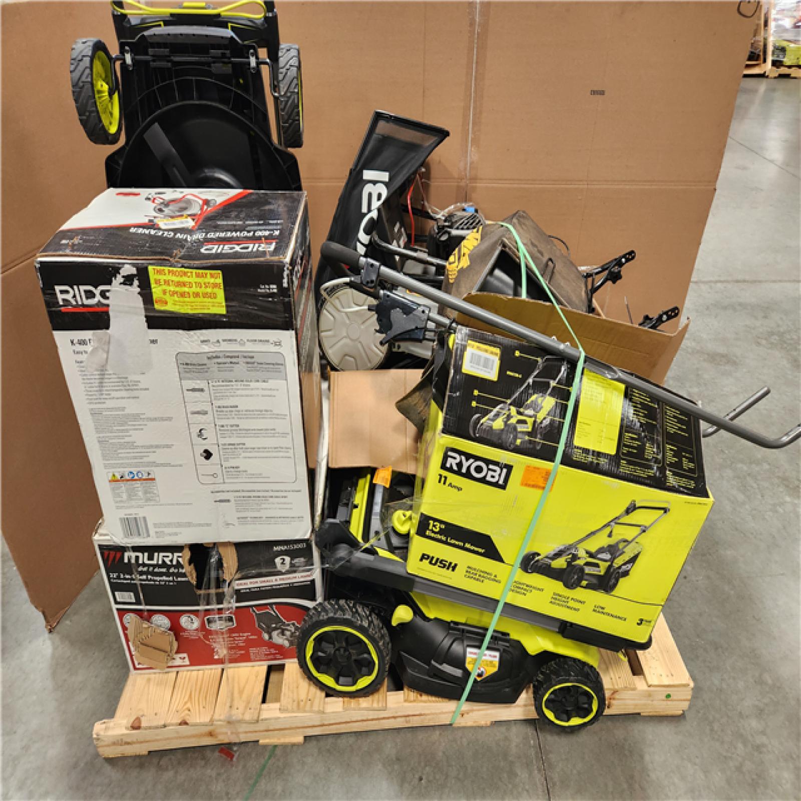 CALIFORNIA AS-IS OUTDOOR POWER EQUIPMENT