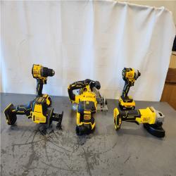 AS-IS- Dewalt 20-Volt MAX ToughSystem Lithium-Ion 6-Tool Cordless Combo Kit